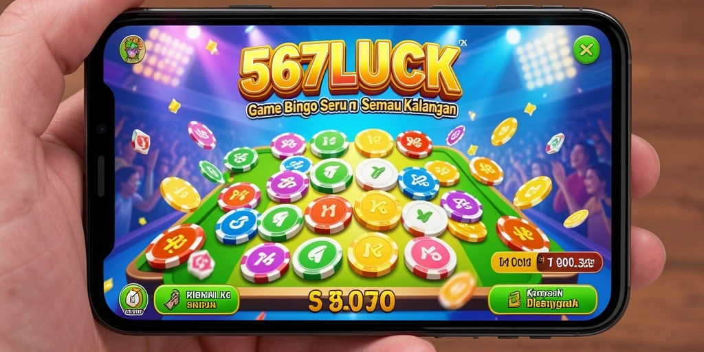 Screenshot gameplay 567LUCK menampilkan serunya bermain Bingo.