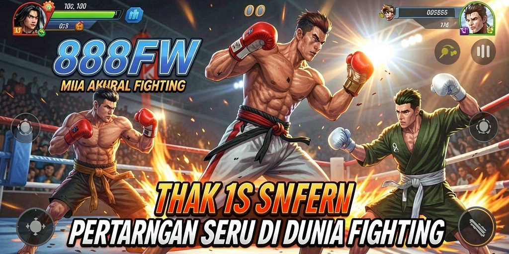 Tangkapan layar gameplay 888FW menampilkan aksi pertarungan yang mendebarkan.