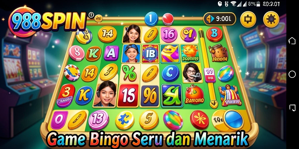 Screenshot gameplay Bingo yang seru dan menegangkan