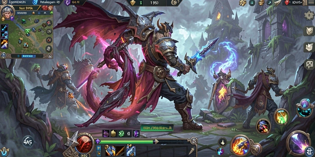 Gameplay DMD999 yang mengasyikkan dengan pertarungan yang intens.