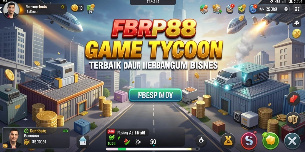 Screenshot FBRP88 menampilkan gameplay simulasi Tycoon yang menarik.