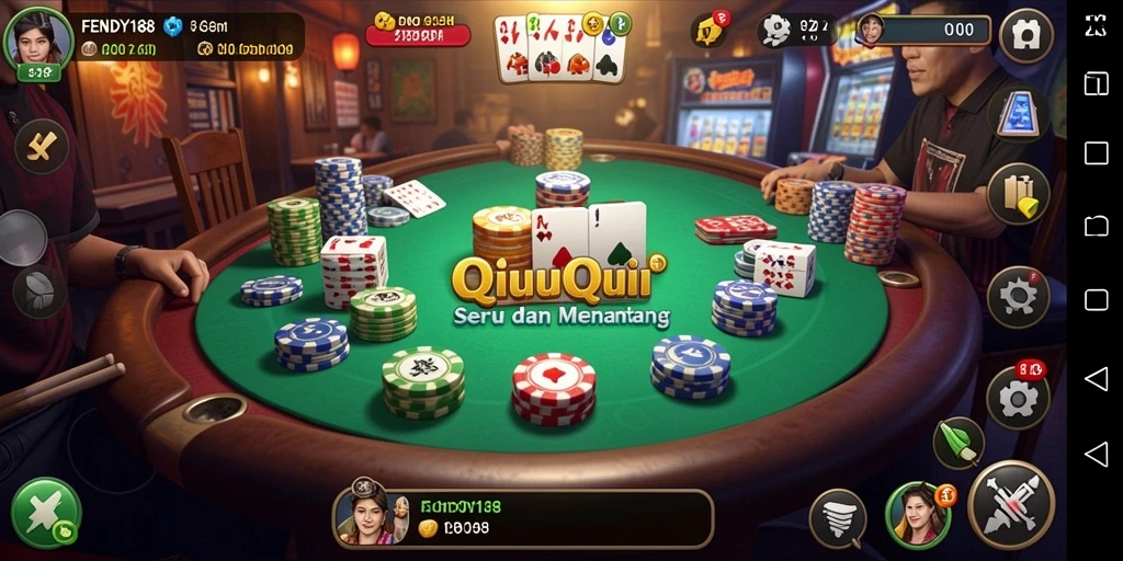 Gameplay menarik FENDY188 dalam permainan QiuQiu.