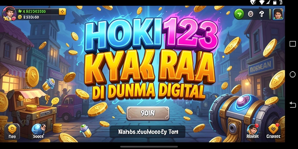Screenshot HOKI123 menampilkan pemain mengelola bisnis dengan tampilan grafis yang memukau.