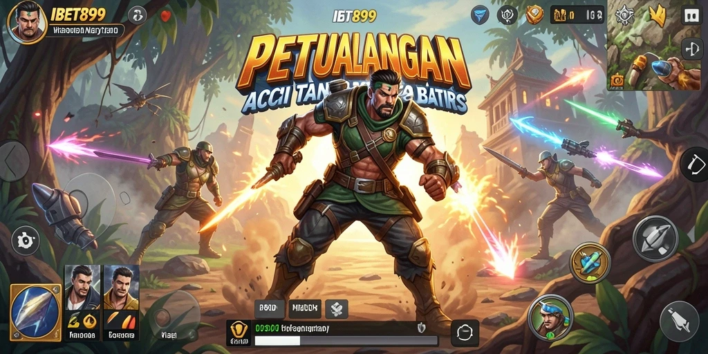 Gambaran gameplay aksi yang mendebarkan di IBET899.
