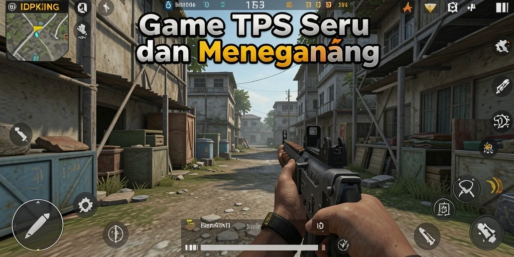 Tangkapan layar gameplay aksi seru di IDPKING.