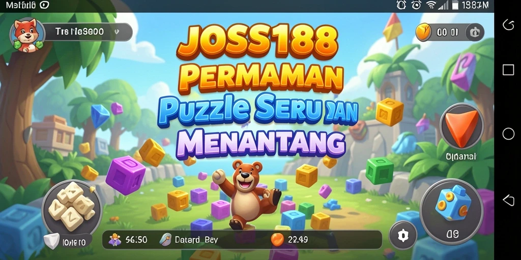 Screenshot gameplay JOSS188 menampilkan teka-teki yang menarik dan menantang.