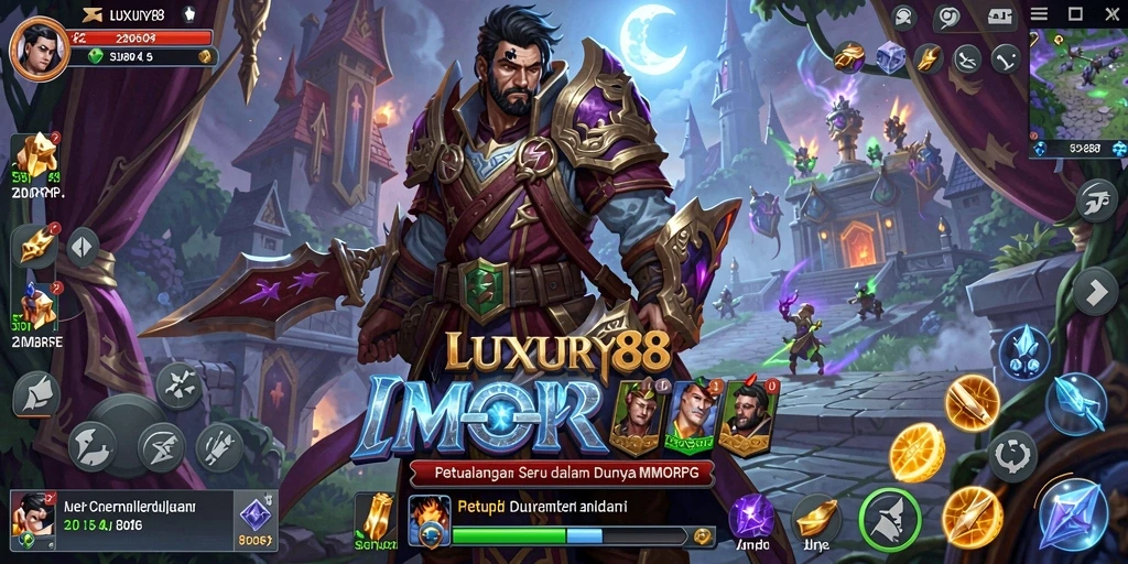 Tampilan gameplay menarik dari LUXURY88 yang penuh aksi dan eksplorasi.