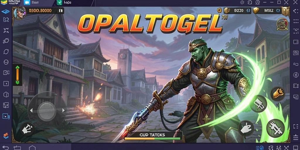 Gameplay seru OPALTOGEL dalam aksi penuh ketegangan.