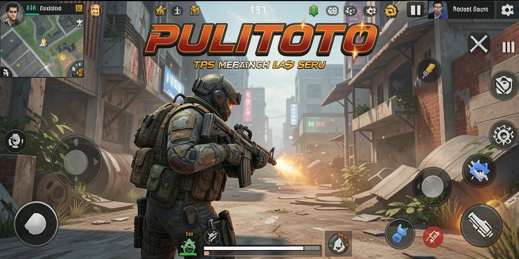 Tangkapan layar menunjukkan aksi seru dalam permainan PULITOTO.