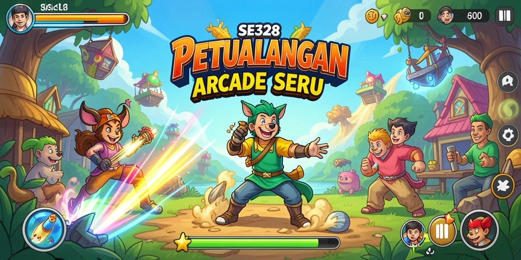 Tampilan menarik dari gameplay SE328 yang penuh tantangan.