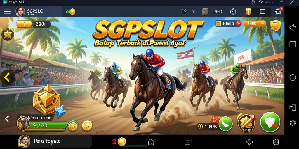Tangkapan layar SGPSLOT menunjukkan aksi balapan yang mendebarkan.