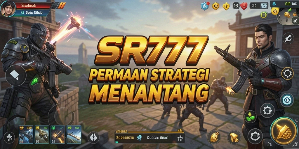 Tangkapan layar menunjukkan aksi pertempuran seru dalam game strategi.