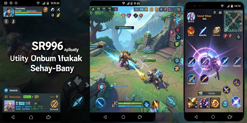 Tampilan utama SR996 dengan berbagai alat dan fitur Utility.