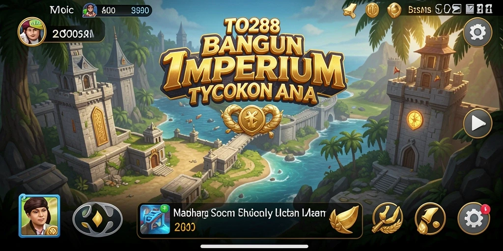 Tampilan gameplay TO288 yang mendebarkan dengan elemen Tycoon.